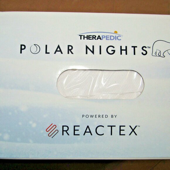 Therapedic Polar Nights Cooling Memory Foam Knee Pillow - Picture 2 of 12